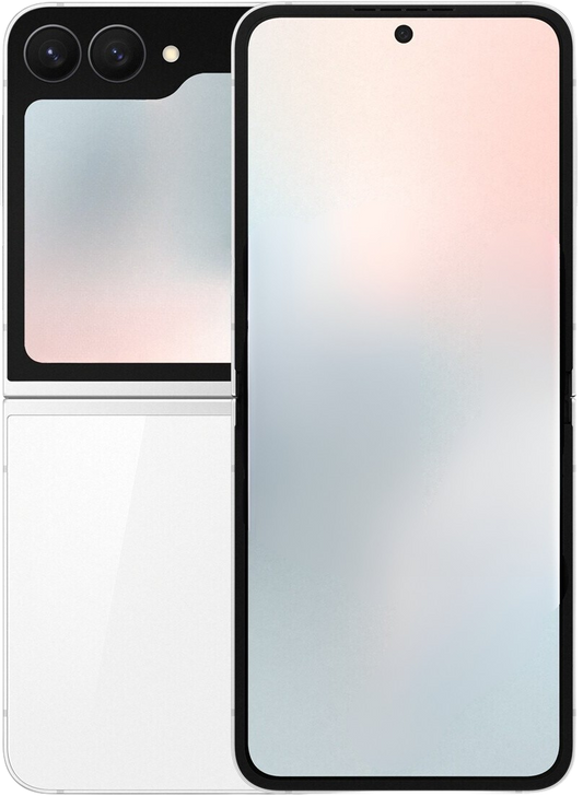 Samsung Galaxy Z Flip 7 FE 5G Dual-SIM weiß - Ohne Vertrag