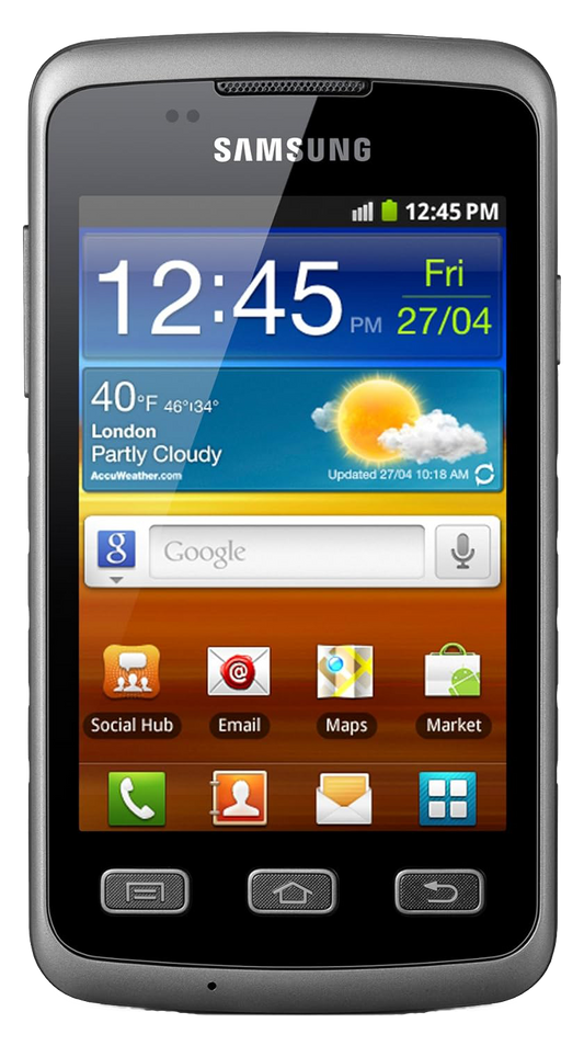 Samsung Galaxy Xcover S5690 grau - Ohne Vertrag