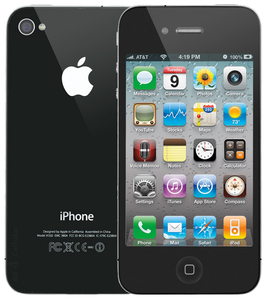 Apple iPhone 4 schwarz - Ohne Vertrag