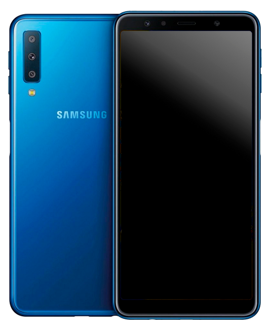 Samsung Galaxy A7 (2018) Dual-SIM blau - Ohne Vertrag