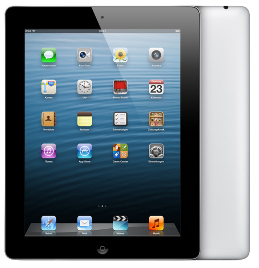 Apple iPad 4 9.7 LTE schwarz - Ohne Vertrag