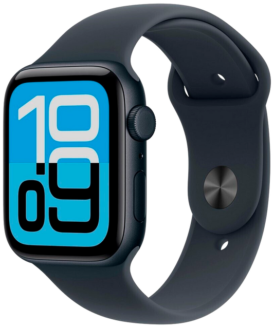 Apple Watch SE 3 5G Mitternacht Alu 44mm Sportarmband Mitternacht M/L MEPJ4 - Ohne Vertrag