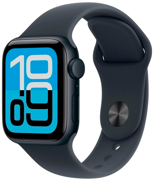 Apple Watch SE 3 GPS Mitternacht Alu 40mm Sportarmband Mitternacht S/M MEH94 - Ohne Vertrag