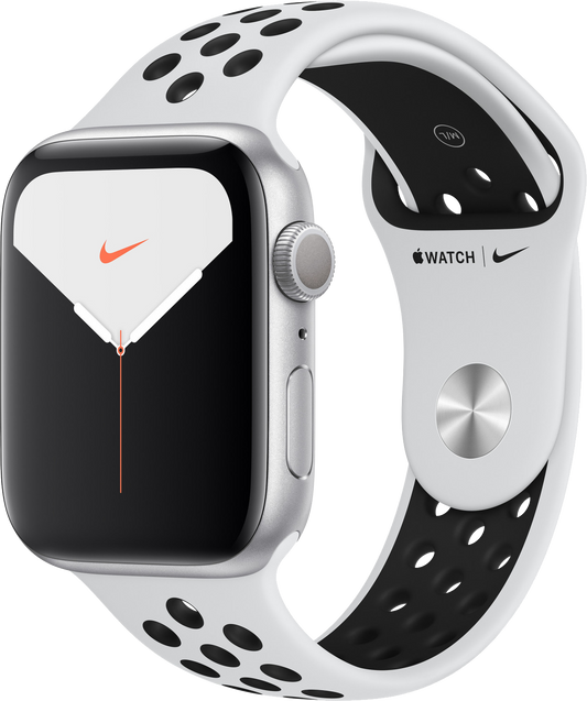 Apple Watch Nike 5 Silver Alu 44mm Sportarmband Pure Platinum/Black