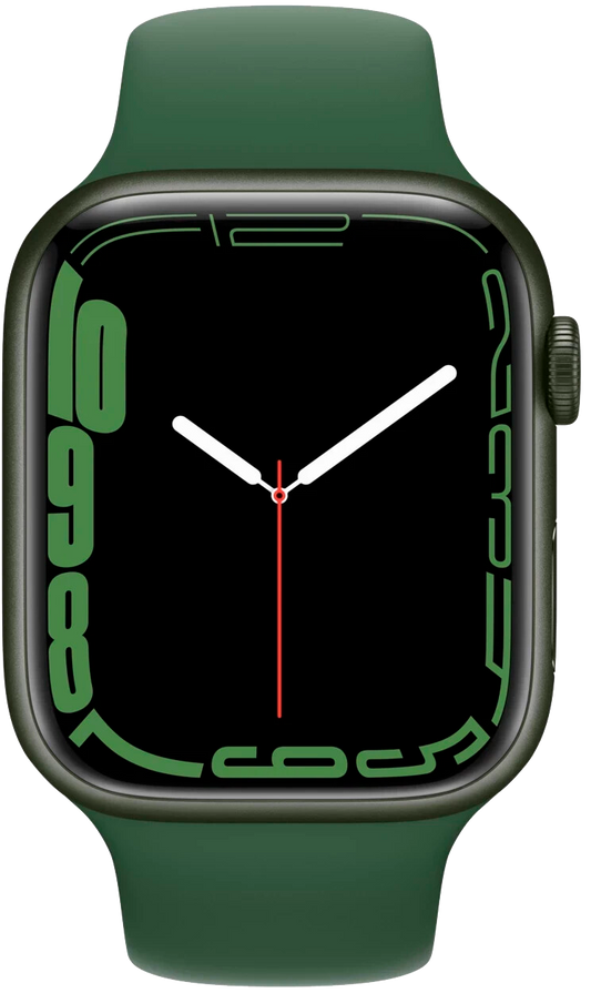 Apple Watch 7 45mm Alu Sportarmband Klee MKN73 - Ohne Vertrag