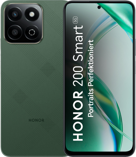 Honor 200 Smart 5G Dual-SIM grün - Ohne Vertrag