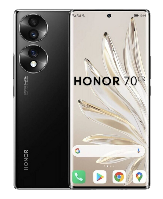 Honor 70 5G Dual-SIM schwarz - Onhe Vertrag