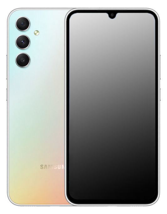 Samsung Galaxy A34 5G Dual-SIM silber - Ohne Vertrag