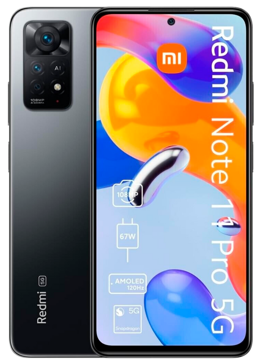 Xiaomi Redmi Note 11 Pro 5G Dual-SIM grau - Ohne Vertrag
